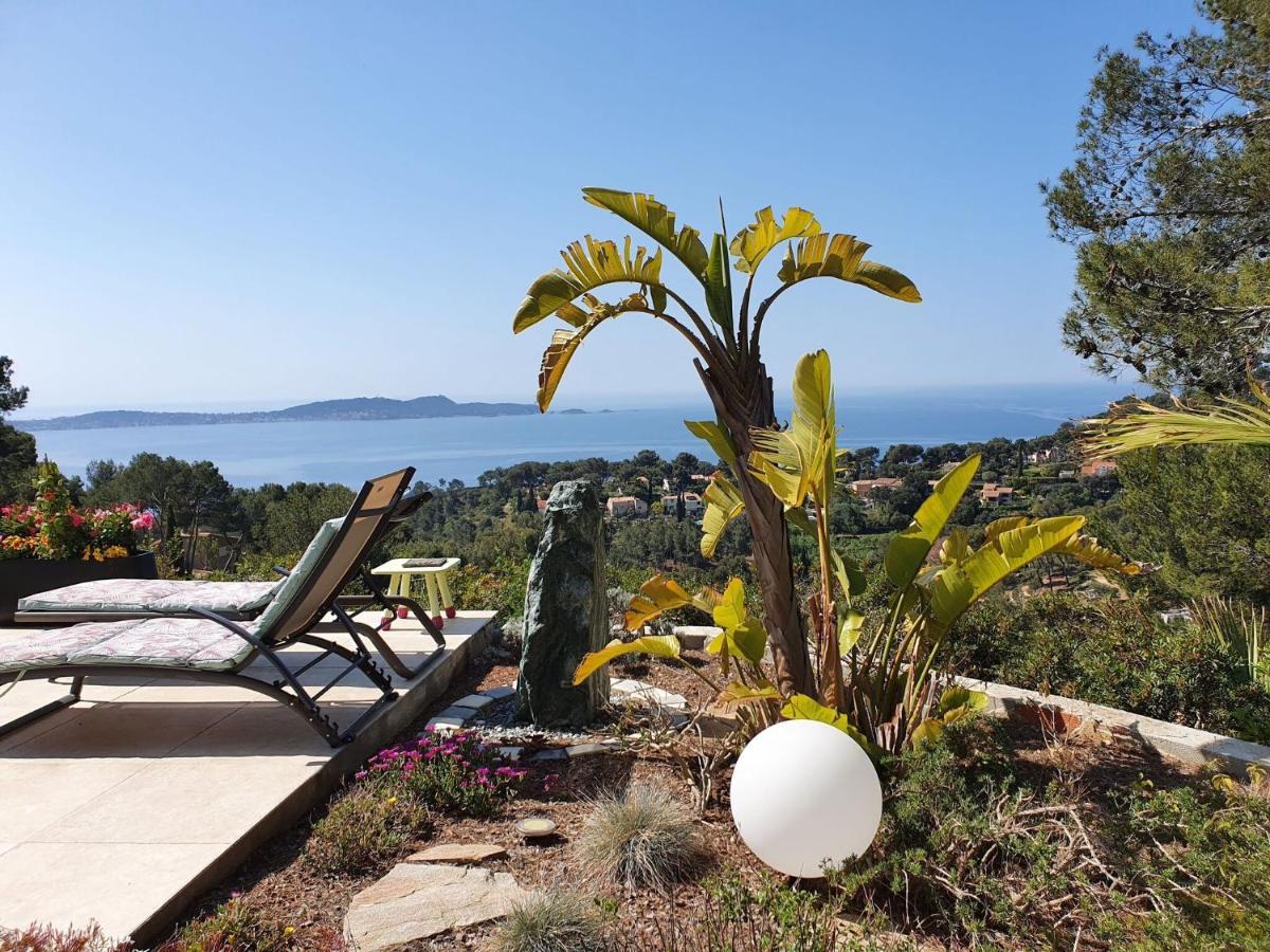 Villa Pretty House With Sea View On The Hy Res Hyères Exterior foto